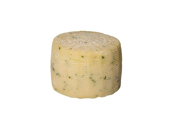formaggio pecorino scamosciato con rucola forma intera